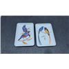 Image 7 : Bird Illustration Rectangular Plates, Ukrainian Pysanky Eggs, and 2 Marble Eggs