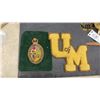 Image 3 : H. Stern Gemstone Pkg, Crystal Ashtray, "U of M" Patch, Bison Figurine