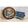 Image 10 : Pair of Greek Hand-Carved Decorative Plates, Signed M. Alexandros, Framed Art, China