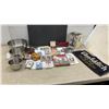 Image 1 : LNT Home 6-Piece Stainless Steel Bar Set, 3-Piece Stainless Bowls, Ladies Pocket Tape Measure