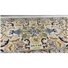 Image 4 : Oriental Floral Area Rug, 50 × 28” and Autumnal Leaf Pattern Fringed Rug, 48 × 24”