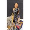 Image 10 : Royal Doulton "Sir Lancelot on Horseback" Porcelain Knight Figurine With Heraldic Barding