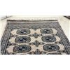 Image 4 : Two Area Mats in Beige and Black, 35 × 25”