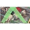 Image 10 : Two Framed Needlepoint Tapestries: Alpine Village and Fox Hunting Scenes