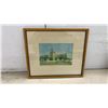 Image 2 : Two Framed Prints: "Old St. Andrews Church" by W. J. Phillips, 11 × 13” and Lower Fort Garry