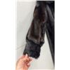 Image 3 : Eaton's Fur Salon Dark Brown Full-Length Fur Coat with Broad Collar and Cuffed Sleeves