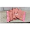 Image 1 : Vintage Ayerspun Pure Wool Blanket by Ayers of Lachute Canada, Pink With Satin Binding