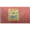 Image 3 : Vintage Ayerspun Pure Wool Blanket by Ayers of Lachute Canada, Pink With Satin Binding