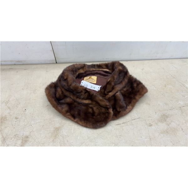 Vintage Toronto Fur Company Ltd. Brown Fur Collar/Stole