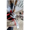 Image 3 : Campbell Golf 12 Club Set with Bag and Cart, 1, 3, 5 Woods, 4-9 Irons