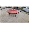 Image 4 : /Dolly and Red Single-Wheel Garden Wheelbarrow