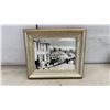 Image 2 : Two Framed Vintage Black and White Photographs, Street Scene and The Spirit of Childhood, Largest