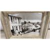 Image 4 : Two Framed Vintage Black and White Photographs, Street Scene and The Spirit of Childhood, Largest