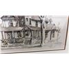 Image 5 : Framed 1981 Watercolor Painting of Victorian House by Bianca, 13 × 17”