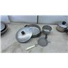 Image 4 : Assortment of Cookware Including T-Fal Non-Stick Frying Pan, Stainless Pots with Lids