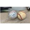 Image 4 : Rawlings Official American League Baseball Signed by Bobby Brown, Backpack, Fins, Glove