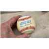 Image 5 : Rawlings Official American League Baseball Signed by Bobby Brown, Backpack, Fins, Glove