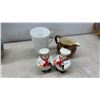 Image 3 : Assorted Ceramics Including Teapots, Chef Shakers, Zodiac Plate, Vases, Cups, Saucers