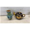 Image 4 : Assorted Ceramics Including Teapots, Chef Shakers, Zodiac Plate, Vases, Cups, Saucers