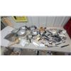 Image 1 : Kitchen Utensils and Cookware: Stainless Steel Pots, Colanders, Spatulas, Ladles, Knives