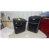 Image 1 : Two Roots Black Rolling Suitcases