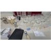 Image 5 : Beefeater Gin Tray, Sherry Decanter, Cut Crystal decanter, Shot Glasses, Hip Flask