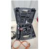 Image 4 : Craftsman Cordless Drill and Charger; 2 Vintage Drills; Weller Soldering Gun Kit; 2 Drill Bit Sets