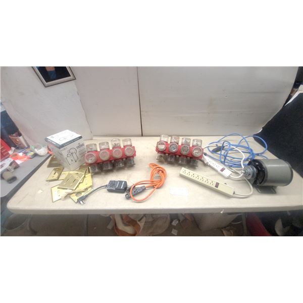 Prime Outdoor Lantern Model S1-A9L-2, Power Strips, Extension Cords, full hardware Racks