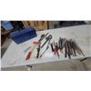 Image 1 : Assortment of Files, Rasps, Hatchet, Pipe Wrenches, Screwdriver, Bike Multi-Tool