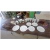 Image 1 : Assorted Dinnerware and Drinkware Plus Lamps and Cookware