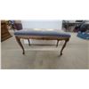 Image 1 : French Provincial Style Needlepoint Bench 19”×36”×15”