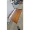 Image 3 : Queen Anne Style Side Table with Shell Carving and Cabriole Legs 25”×28”×18”