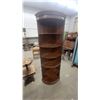 Image 1 : Tall Corner Bookcase with 6 Shelves 79”×15”×21”