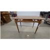 Image 1 : Mid-Century Modern Wood End Table 22”×28”×17.6”
