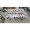Image 2 : Pair of Floral Upholstered Sofas 72” wide +54” wide only sat on a few times