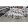 Image 7 : Pair of Floral Upholstered Sofas 72” wide +54” wide only sat on a few times