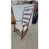 Image 1 : Shaker-Style Tall Ladderback Rocking Chair With Woven Tape Seat