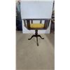 Image 1 : Hexagonal Wooden Curio Display Table with Glass Panels and Pedestal Base 23” High 23” across