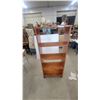 Image 4 : Mid-Century Modern Teak Bookcase with 4 Shelves 56”×24”×11”