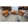 Image 1 : Pair of Drop-Leaf End Tables 22”×26”×14”
