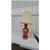 Image 1 : Table Lamp with Pleated Shade, LD 462