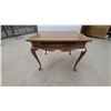 Image 1 : Queen Anne Style Side Table with Single Drawer 22”×22”×28”
