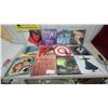 Image 1 : 12 American rock and roll Vintage Vinyl Records Including Grease Soundtrack, Hall and Oates, The
