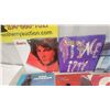Image 2 : 12 American rock and roll Vintage Vinyl Records Including Grease Soundtrack, Hall and Oates, The