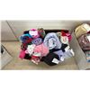 Image 5 : Three Boxes of Assorted Fabric Rolls in Various Colors, Prints, and Sizes