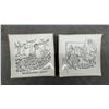 Image 3 : Seven Novelty Hare Raisers Trinket Dishes, 2 Pieces Art Glass, Tallest 9 1/2”