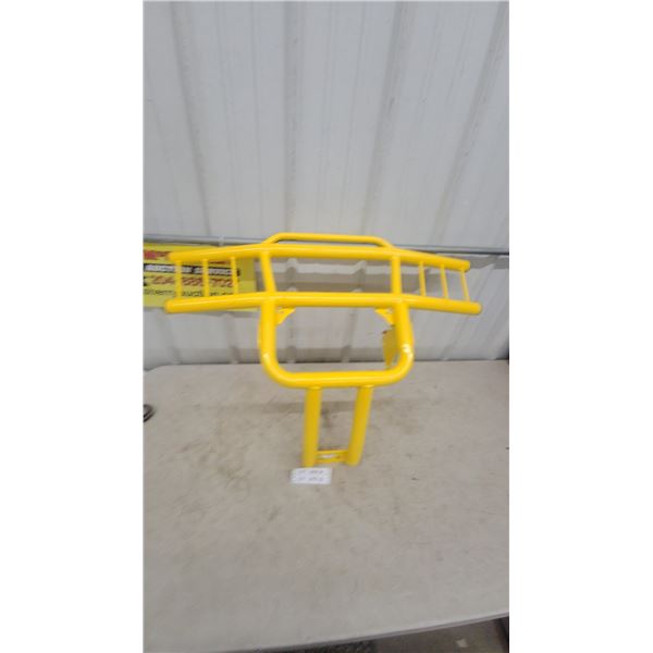 Polaris quad Yellow Front Bumper/Brush Guard, new