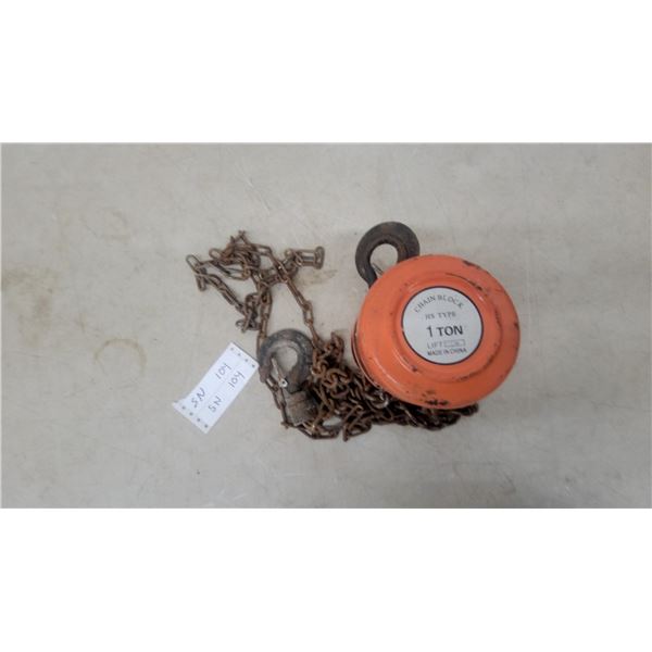 HS Type 1 Ton Manual Chain Block Hoist