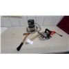 Image 1 : Porter-Cable Electric Router, Electric Biscuit Joiner, hatchet