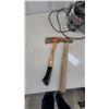 Image 8 : Porter-Cable Electric Router, Electric Biscuit Joiner, hatchet